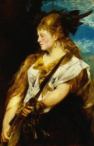 Helene Racowitza As Walküre — Hans Makart