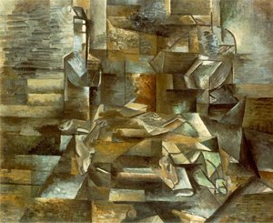 Bottle And Fishes — Georges Braque