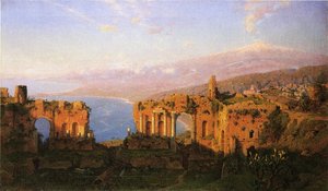 Ruins Of The Roman Theatre At Taormina, Sicily — William Stanley Haseltine