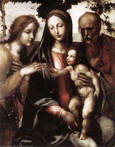 The Mystic Marriage Of St Catherine — Il Sodoma