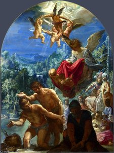 The Baptism Of Christ — Adam Elsheimer