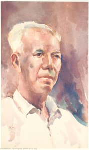 Portrait Of T. Y. Choy — Lim Cheng Hoe