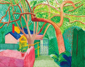 The Gate — David Hockney
