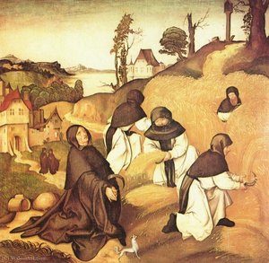 Bernhard Altar, Scenes From The Life Of Saint Bernard. — Jörg The Elder Breu