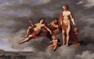 Sine Cerere Et Baccho Friget Venus — Cornelis Van Poelenburch