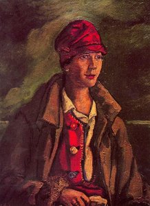 Retrato De Dña. Amalia Gutierrez-solana, Vda. De Pérez Mínguez — José Gutiérrez Solana