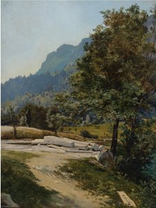 Wooded Landscape — Carl Eduard Schuch