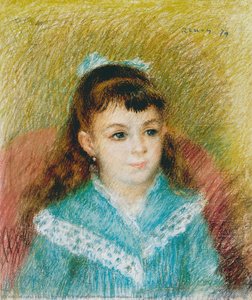 Portret Mladega Dekleta (elisabeth Maître), 1879 — Renoir