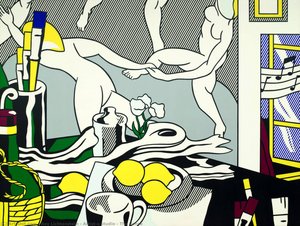 El Estudio Del Artista - El Baile — Roy Lichtenstein