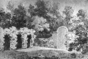 The Park At Arcueil — Jean-baptiste Oudry