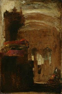 Sketch Of A Church Interior — John Sell Cotman
