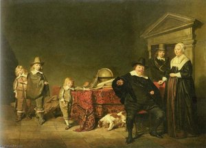 Family Group — Pieter Jacobsz Codde