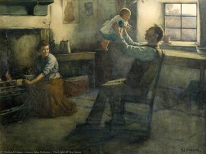 The Light Of The Home — Henry John Dobson