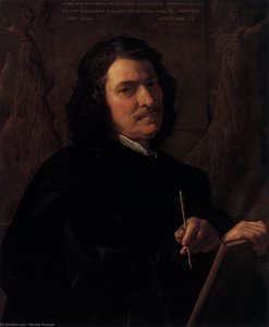Selbstbildnis 1 — Nikolaus Poussin