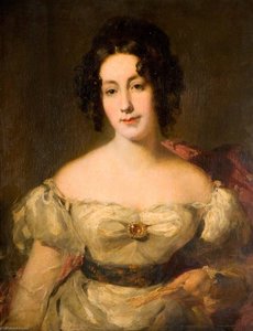 Clarissa Isabella Hague (1798 1799–1869) — John Prescott Knight