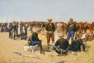 Un Uomo Di Cavalleria — Frederic Remington