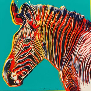 Zebra — Andy Warhol