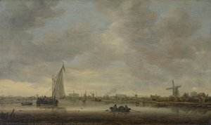 View Over The Haarlemer Meer — Jan Josephszoon Van Goyen