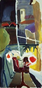 Balcony View, Iping Church — Ivon Hitchens