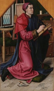 St. Luke Drawing The Virgin — Hugo Van Der Goes