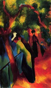 Sunny Way — August Macke