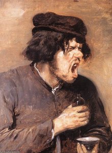 The Bitter Draught — Adriaen Brouwer