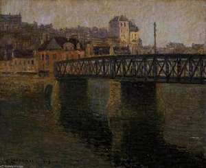 The Iron Bridge, St Ouen — Gustave Loiseau