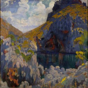 Gold And Azure — Joaquim Mir