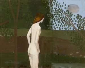 Evening Bather, Essex — Kenneth Rowntree
