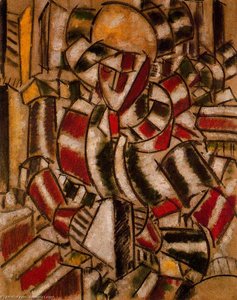 Mujeres En Rojo Y Verde — Fernand Léger
