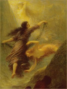 The Three Rhine Maidens — Henri Fantin-latour