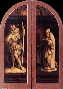 Sts Christopher And Anthony — Jakob Kornelisz Van Ostane
