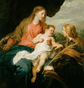 The Mystic Marriage Of St Catherine — Sir Anthony Van Dyck