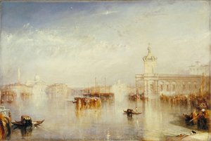 El Dogano, San Giorgio, Citella, Desde Las Escalinatas Del Europa — J.m.w. Turner