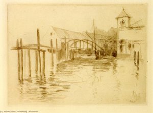 Molo A Newport — John Henry Twachtman