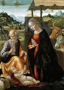 Geburt Christi — Domenico Ghirlandaio