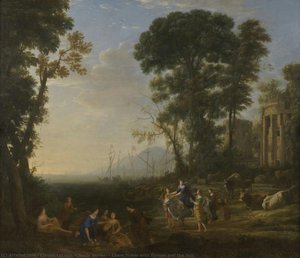 Coast Scene With Europa And The Bull — Claude Lorrain (claude Gellée)