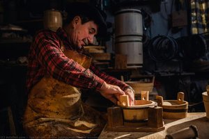 Franc Jaklič Making The Wooden Vat — Žiga Lovšin