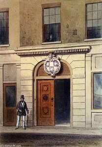 The Entrance To Tallow Chandler — Thomas Hosmer Shepherd