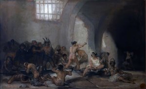 The Madhouse — Francisco José De Goya Y Lucientes