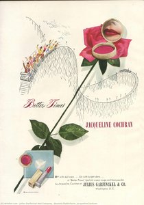 Anuncio Publicitario. Jacqueline Cochran. — Julius Garfinckel And Company