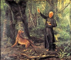 Português Evangelho Nas Selvas English Gospel In The Jungle — Benedito Calixto