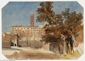 The Capitol, From The Forum — Edward Lear