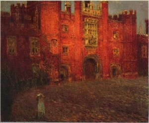The Great Gate At Hampton Court — Генрі Ле Сіданер