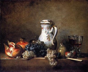 Grapes And Pomegranates — Шарден