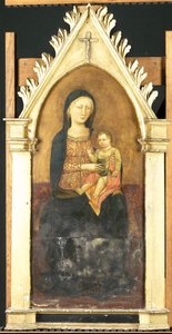 Virgin And Child, Pseudo-ambrodigio Di Baldese (attributed To), 1400 - 1425 — Lippo D'andrea Di Lippo