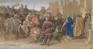 Piety: The Knights Of The Round Table About To Depart In Quest Of The Holy Grail — William Dyce