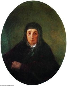 Portrait Of The Artist's Grandmother Ashkhen — Ivan Konstantinovich Aivazovsky