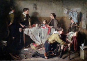 Good Service Work In A London Slum — Ernest Stafford Carlos
