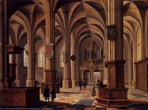 Interior Of The Cunerakerk, Rhenen — Bartholomeus Corneliszoon Van Bassen